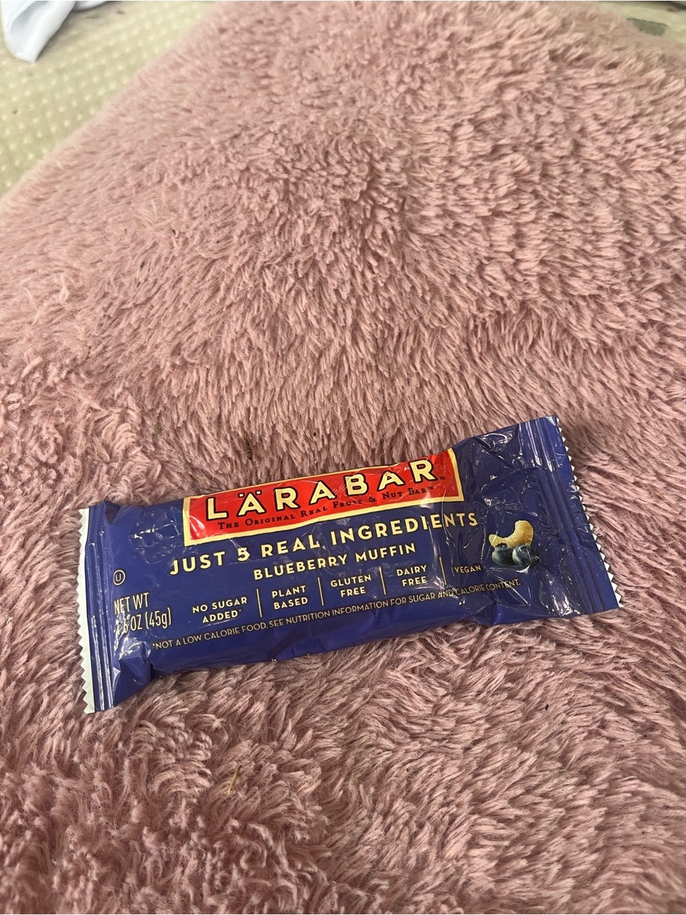 Larabar Blueberry Muffin Energy Bar - Blue